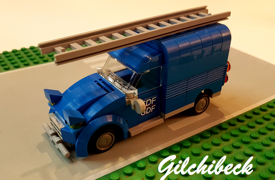 Fremkald retort zone LEGO IDEAS - Citroën 2CV EDF-GDF