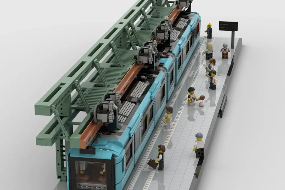 LEGO IDEAS - Mini City Diorama: London With Undergound Station!