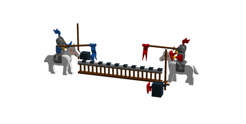lego jousting knights