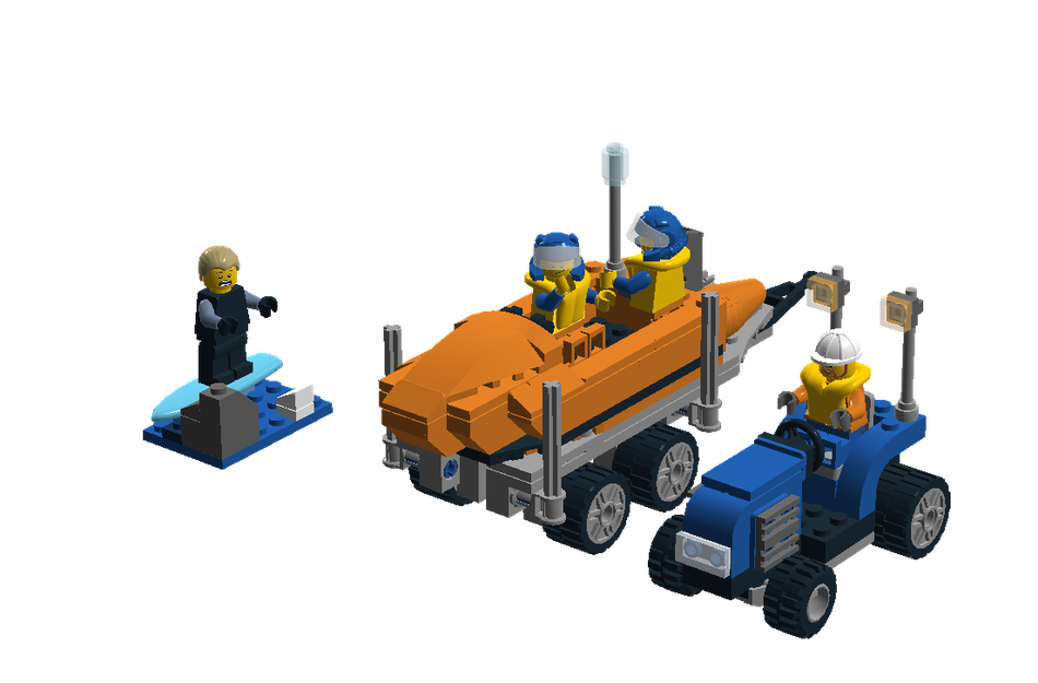 LEGO IDEAS Rnli D class Lifeboat