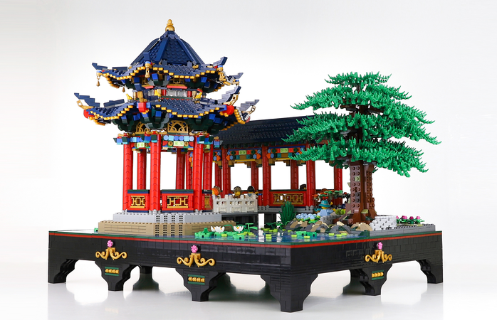 lego garden moc
