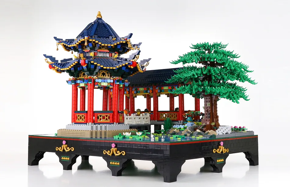 Lego discount chinese temple