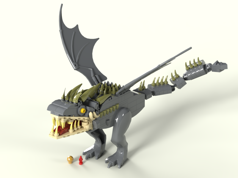 Lego discount hungarian horntail