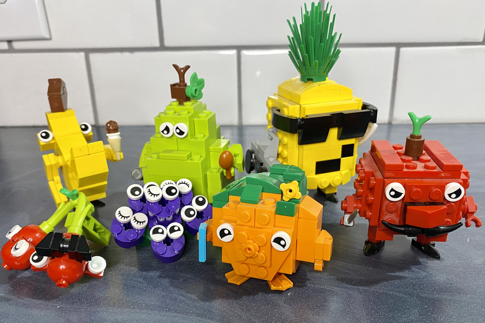 Fruit lego hot sale