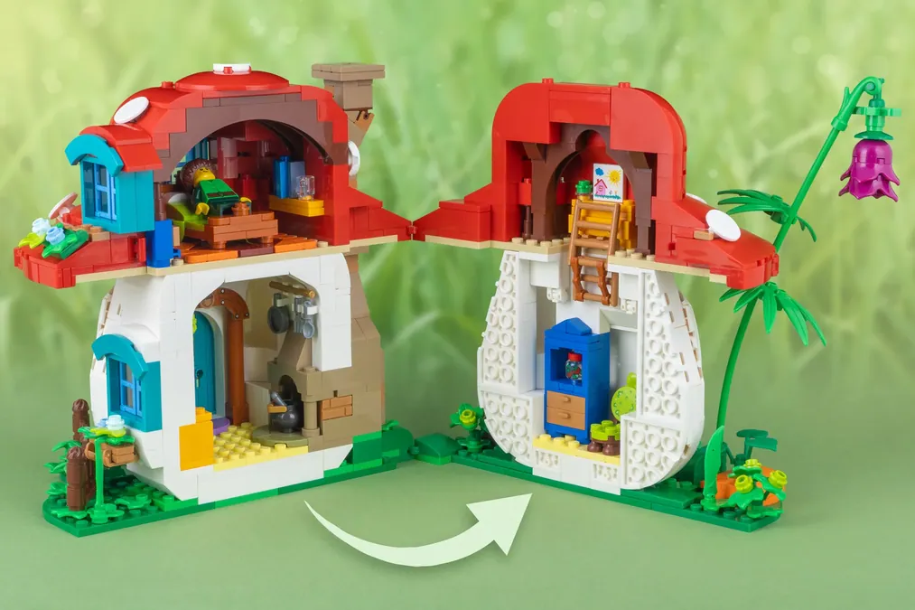 Lego mushroom best sale