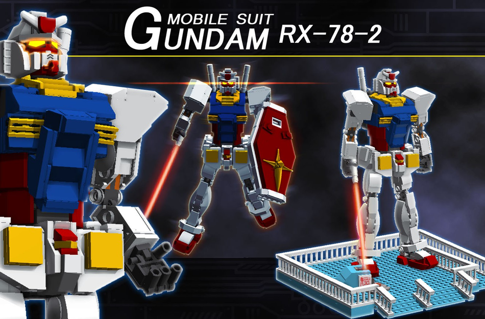 Lego Ideas Lego Gundam Rx 78 2