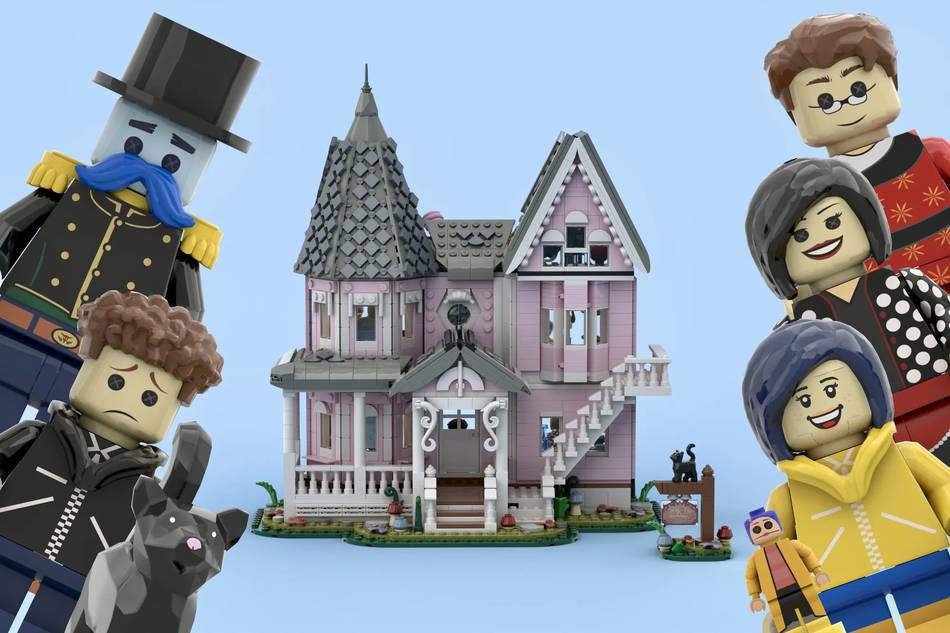 LEGO IDEAS - Coraline's Pink Palace Apartments