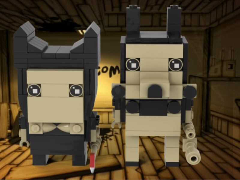 Bendy the ink machine sales lego