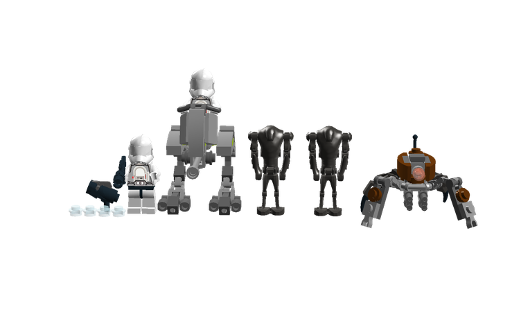 lego star wars crab droid