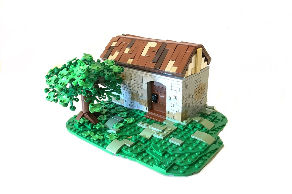 Lego ideas ruined house sale