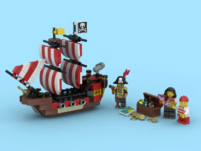 LEGO IDEAS - Mini BrickBeard's Bounty