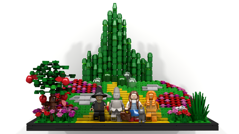 lego wizard of oz moc