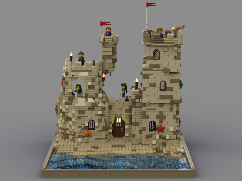 LEGO IDEAS Sand Castle by the Sea