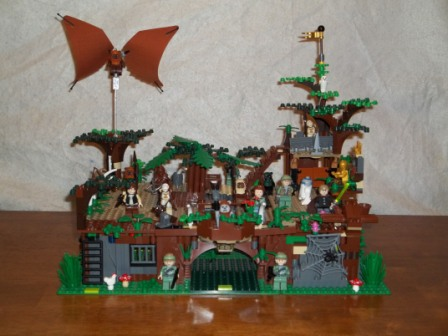 Lego ewok village store moc