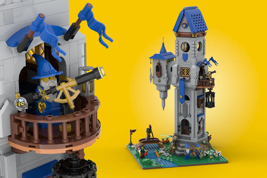 LEGO IDEAS - Celebrate 20 years of magic with LEGO Harry Potter™! -  Hogwarts Icons: Nimbus 2000