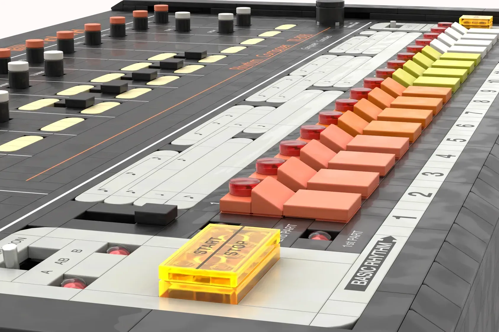 The Roland TR-808 Rhythm Composer | LEGO® Ideas