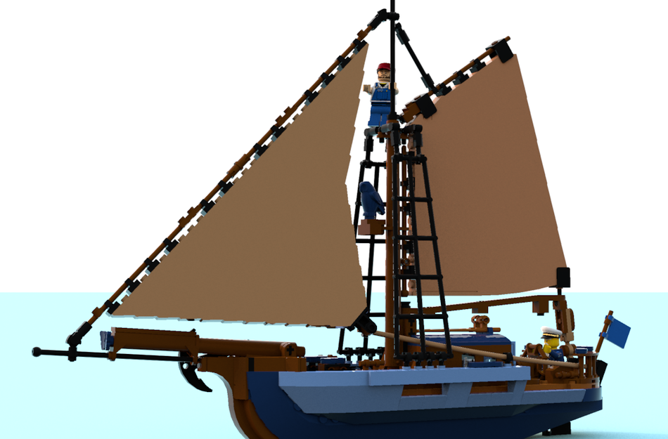 LEGO IDEAS - The Old Fishing Trawler