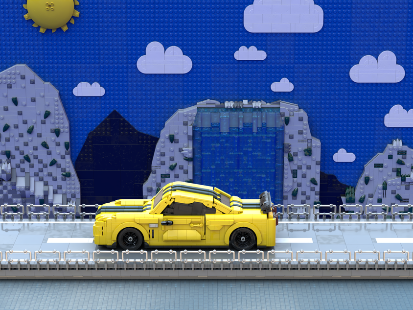 LEGO IDEAS - Celebrate your favorite Ford Mustang in a beautiful scenery!