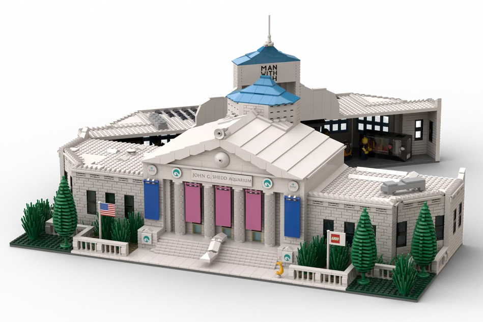 Lego ideas aquarium hot sale