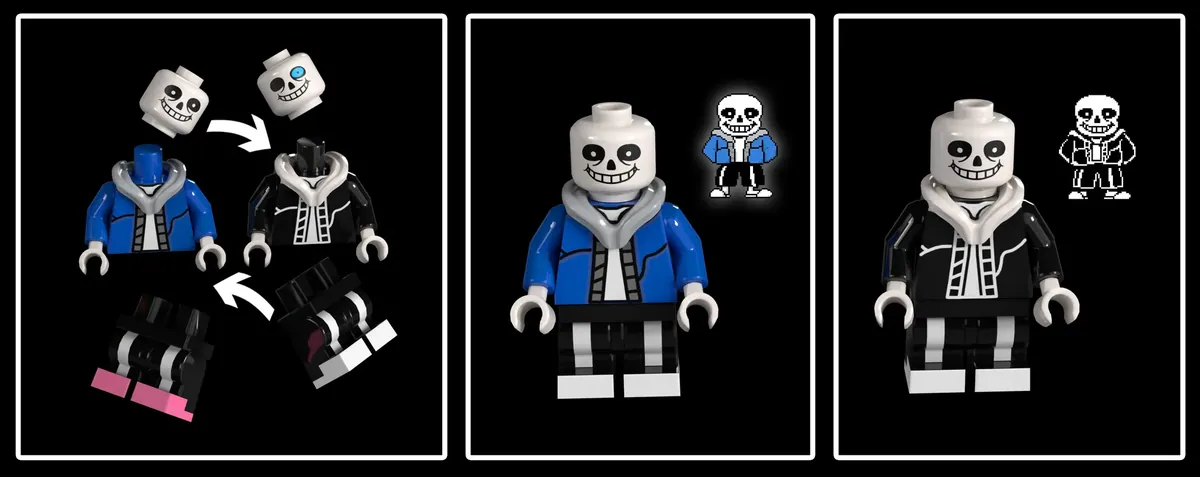 LEGO IDEAS - Undertale - Sans Boss Fight