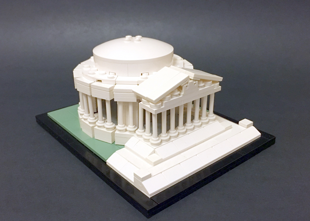 lego architecture pantheon