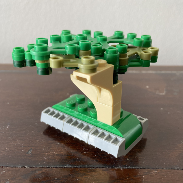 Small lego tree hot sale