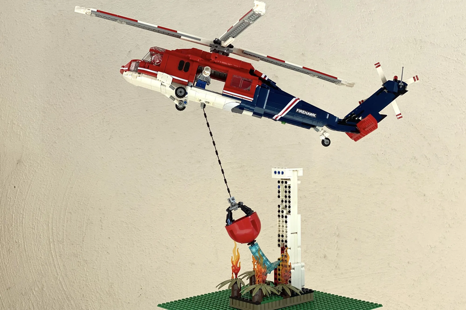 Lego helicopter hot sale ideas