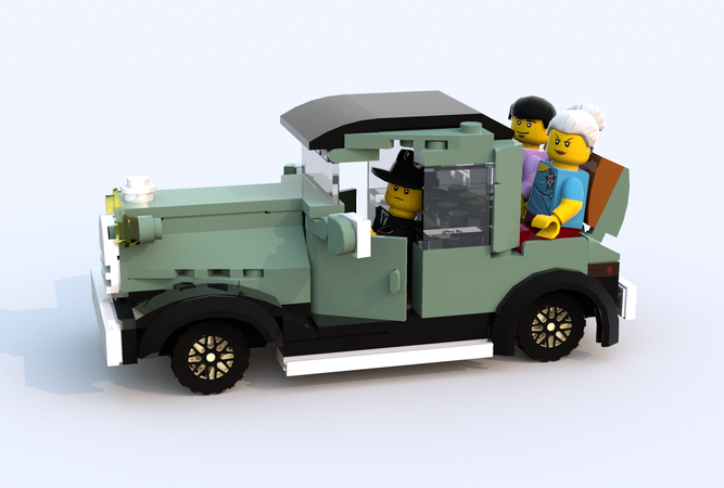 lego vintage car