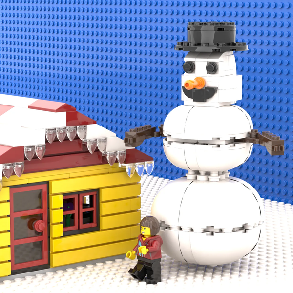 Lego snowman hot sale 40093