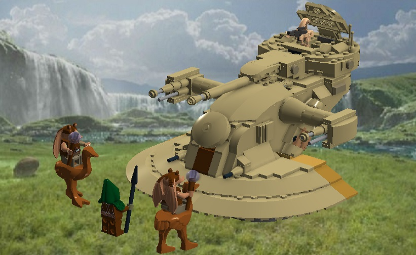 Lego assault online tank