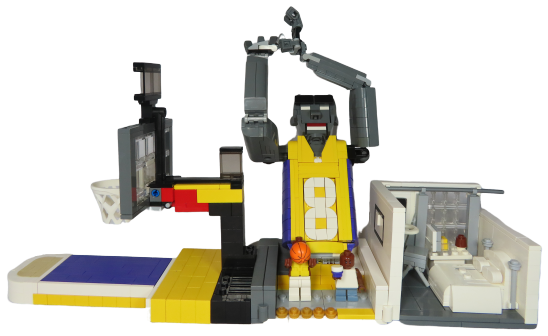 LEGO IDEAS Kobe Bryant Dear Basketball