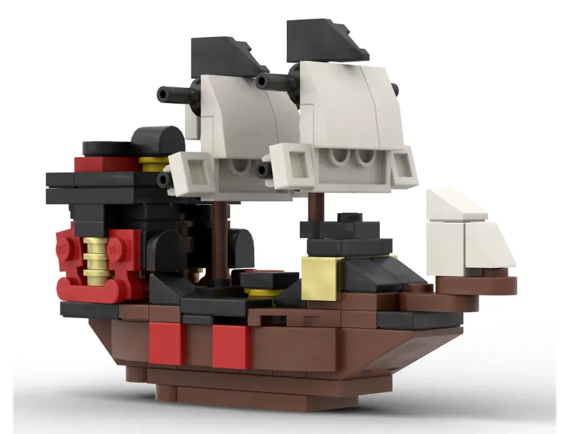 LEGO IDEAS 90th Anniversary Micro Scale Celebrations Pirate