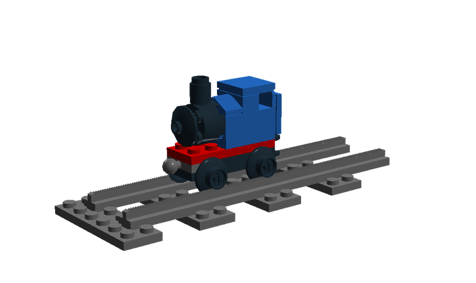 Lego best sale train mini