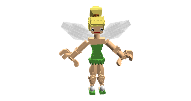 tinkerbell lego figure