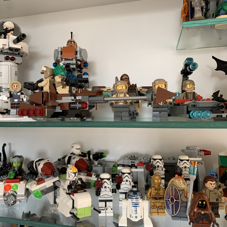 star wars lego display ideas