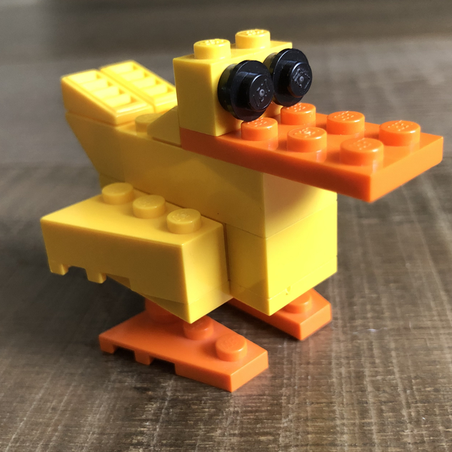 How To Build A LEGO Rubber Duck From ONLY 10 Bricks!