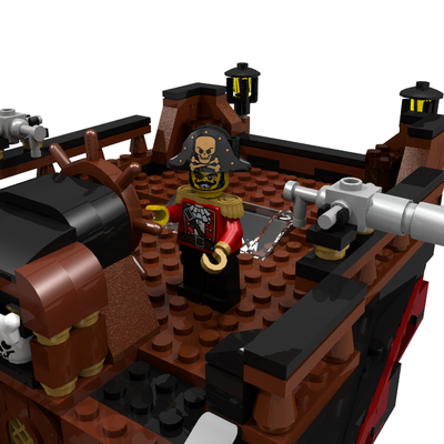 lego jackdaw ship