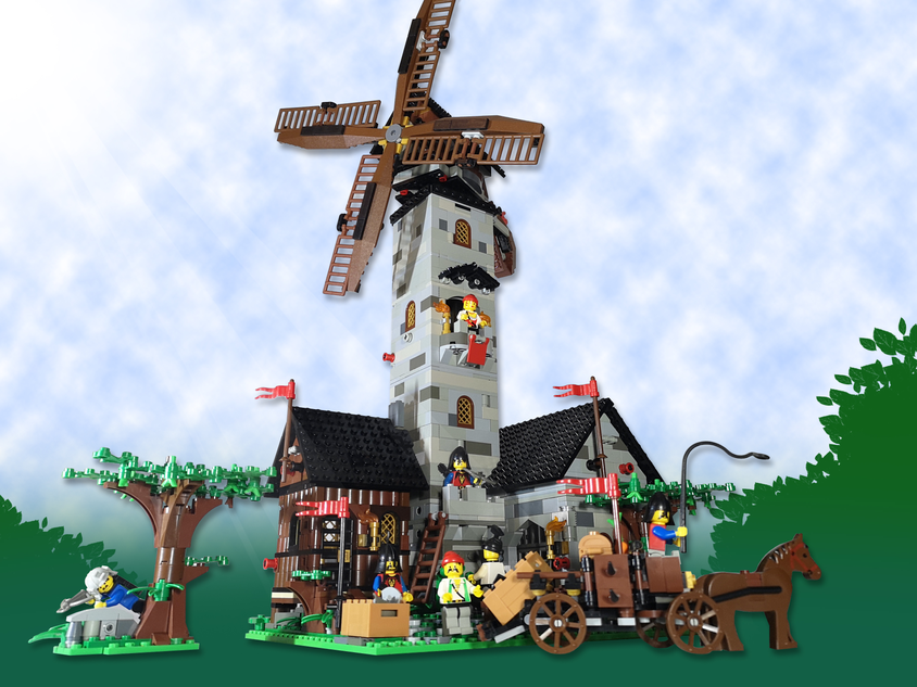 LEGO IDEAS Windmill Forge Working Model