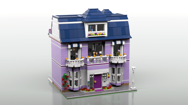 lego friends villa