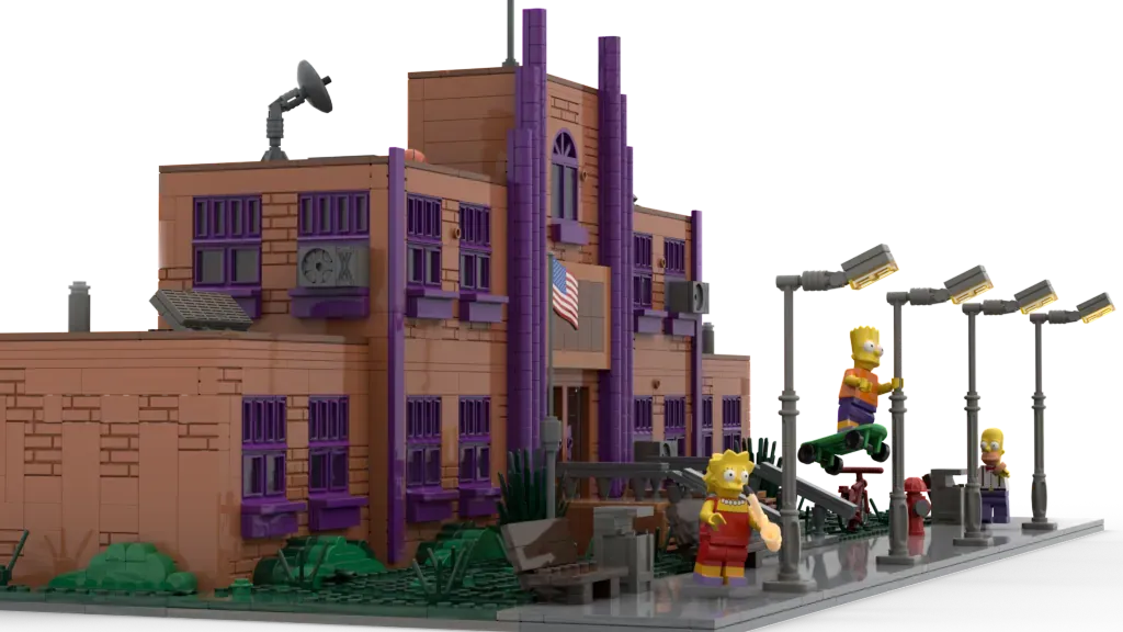 Simpson cheap en lego