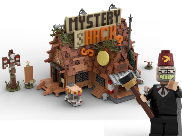 lego gravity falls mystery shack