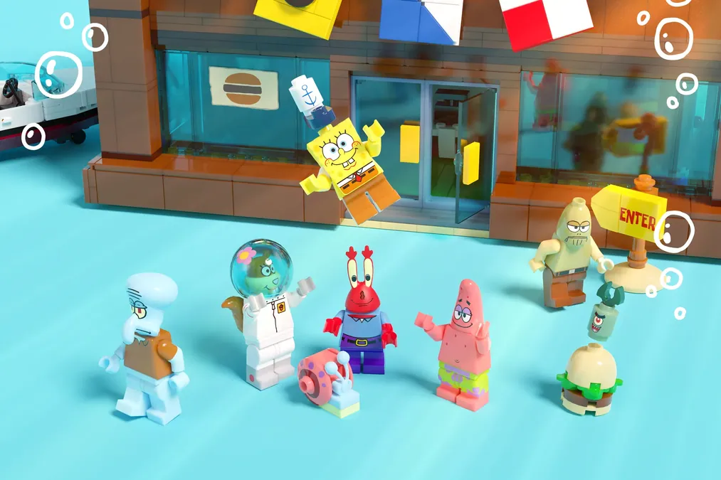 Lego ideas online spongebob