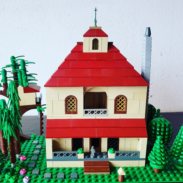 How to make a store lego model of your house