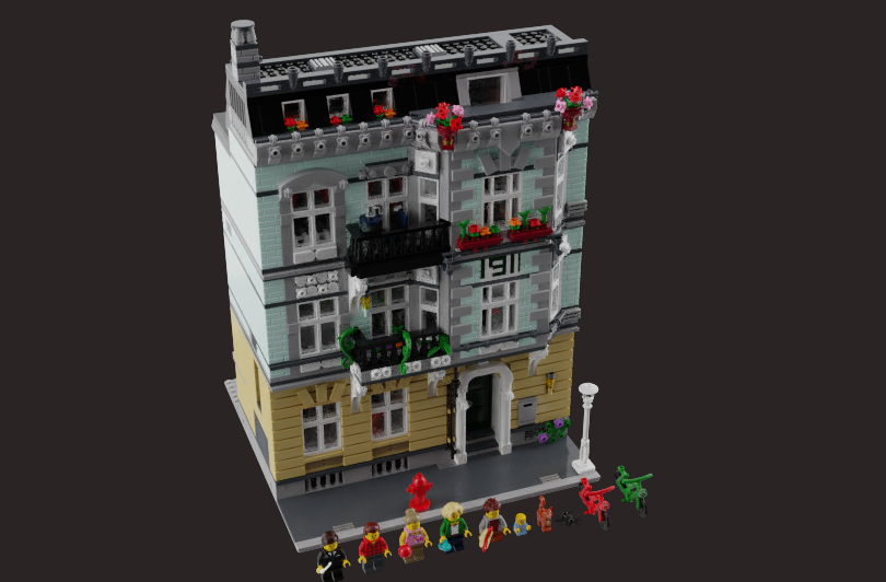 Lego best sale city townhouse