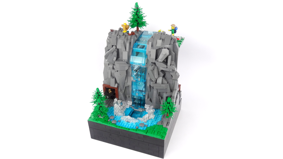 Lego cliff piece hot sale