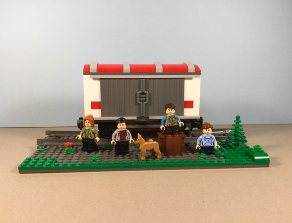 lego box car