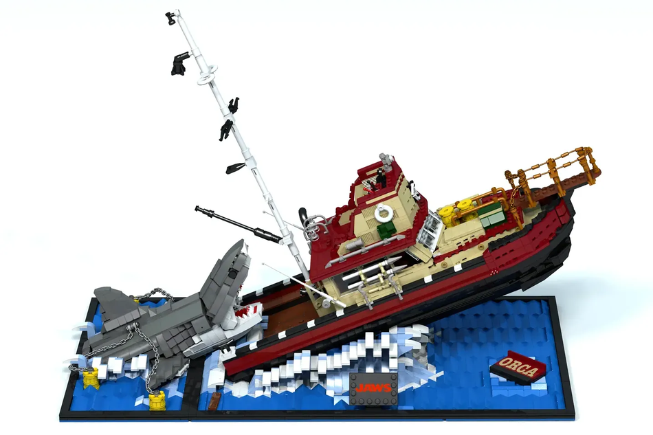 Lego cheap orca boat