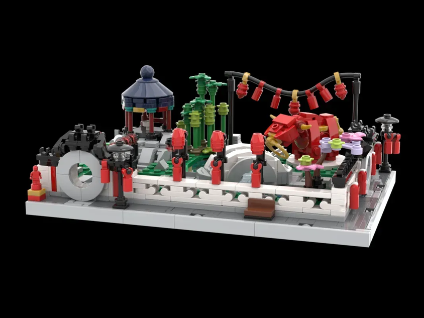 Spring lantern online lego