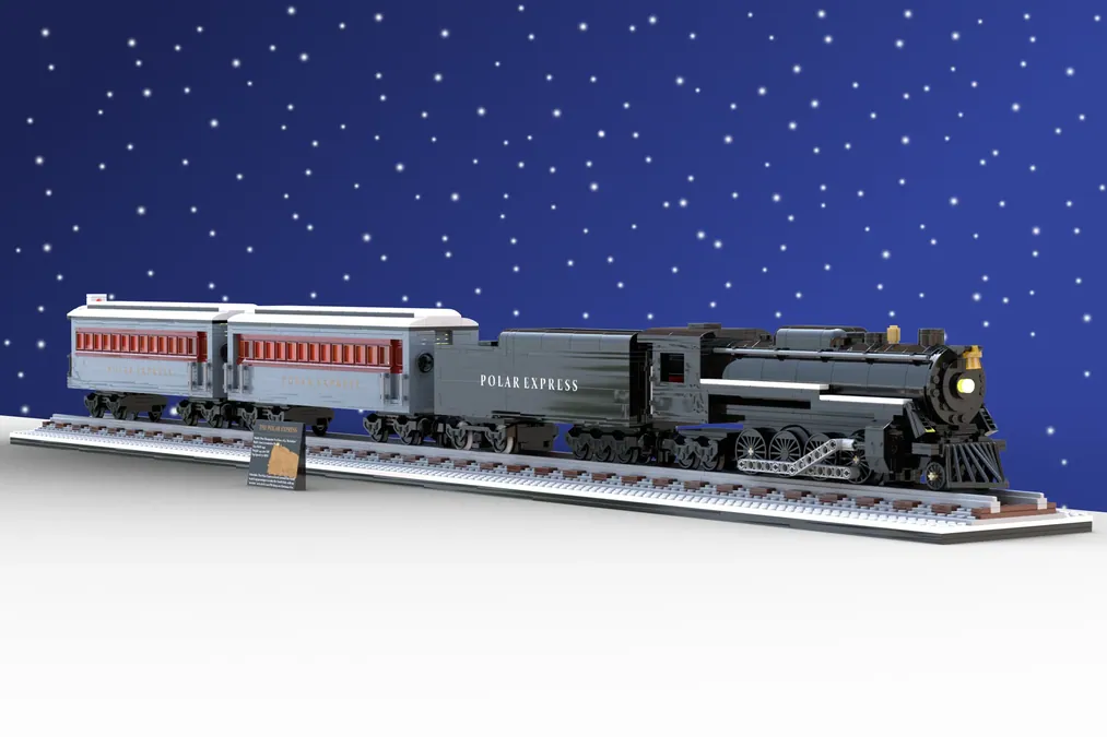 LEGO IDEAS The Polar Express All Aboard for the North Pole