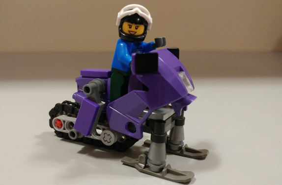 LEGO IDEAS Adorable Snowmobile FTW